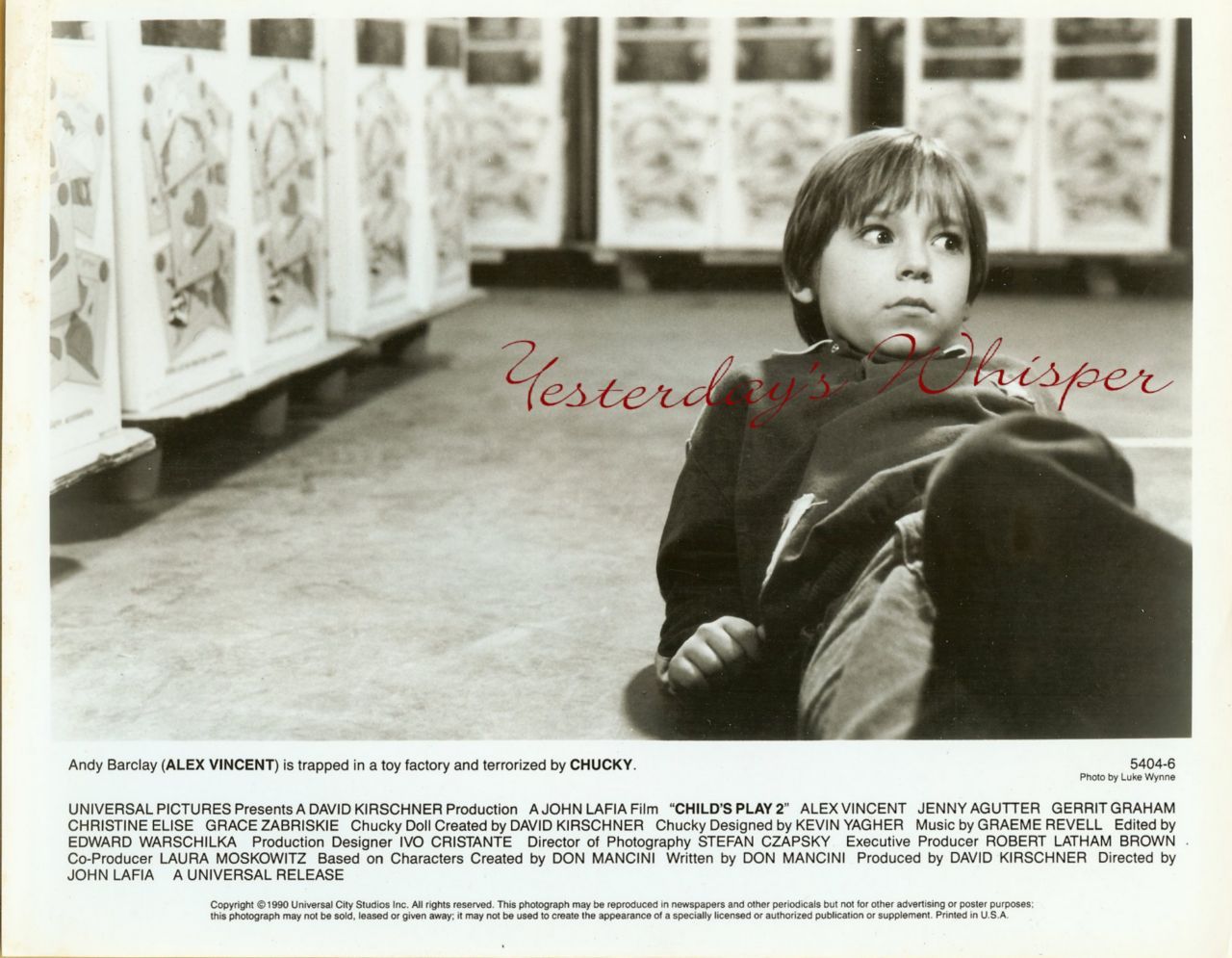 Alex Vincent Child's Play 2 Org Horror Film and 26 similar items