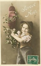 Edwardian Sweet Young Child French Postcard P076 - £7.83 GBP