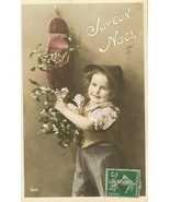Edwardian Sweet Young CHILD FRENCH postcard P076 - £7.85 GBP