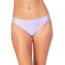 California Waves Strappy Side Hipster Bikini Bottoms Cutouts Lilac Purple L - £7.65 GBP