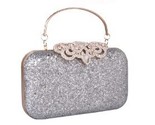 Ons wedding event party formal minaudiere rhinestone sequined minispot snap silver thumb155 crop