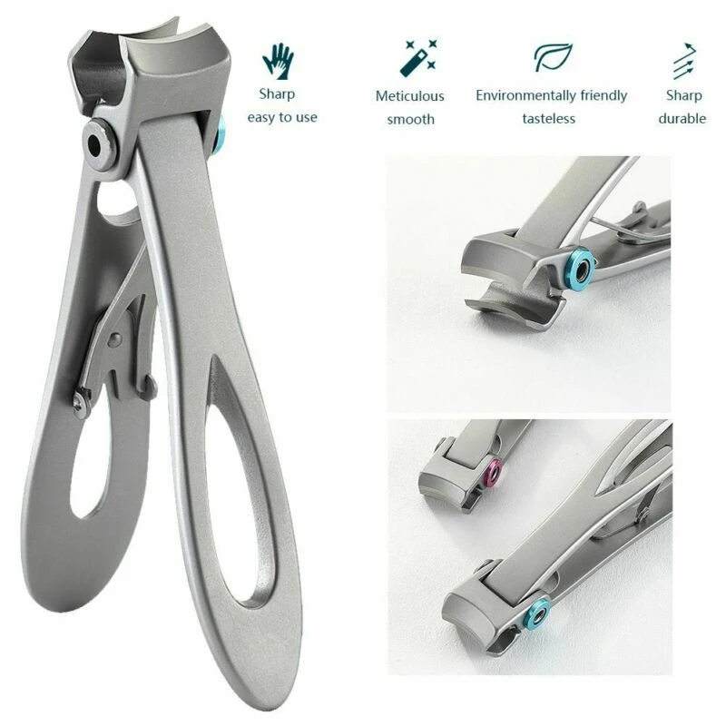 Sporting Nail Clippers Stainless Steel Nail Cutter Toenail Fingernail Manicure T - £23.84 GBP