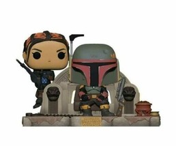 Funko Pop! Television Moments Star Wars Boba Fett And Fennec On Throne 486 - £10.46 GBP
