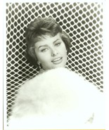 Sophia Loren wearing fur Publicity R PHOTO BEAUTY GLAMOUR PORTRAIT - £7.96 GBP