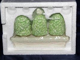 Dept 56 Snowbunnies Shrubs in a Tub 2613-1 Springtime Series - $9.73