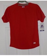Russell Athletic Youth Dri-Power Raglan Tee, True Red - MD - 10/12 - $19.73 CAD