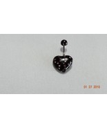 Body Piercing Jewelry CZ Banana Navel Belly Button Ring 14G - $7.84