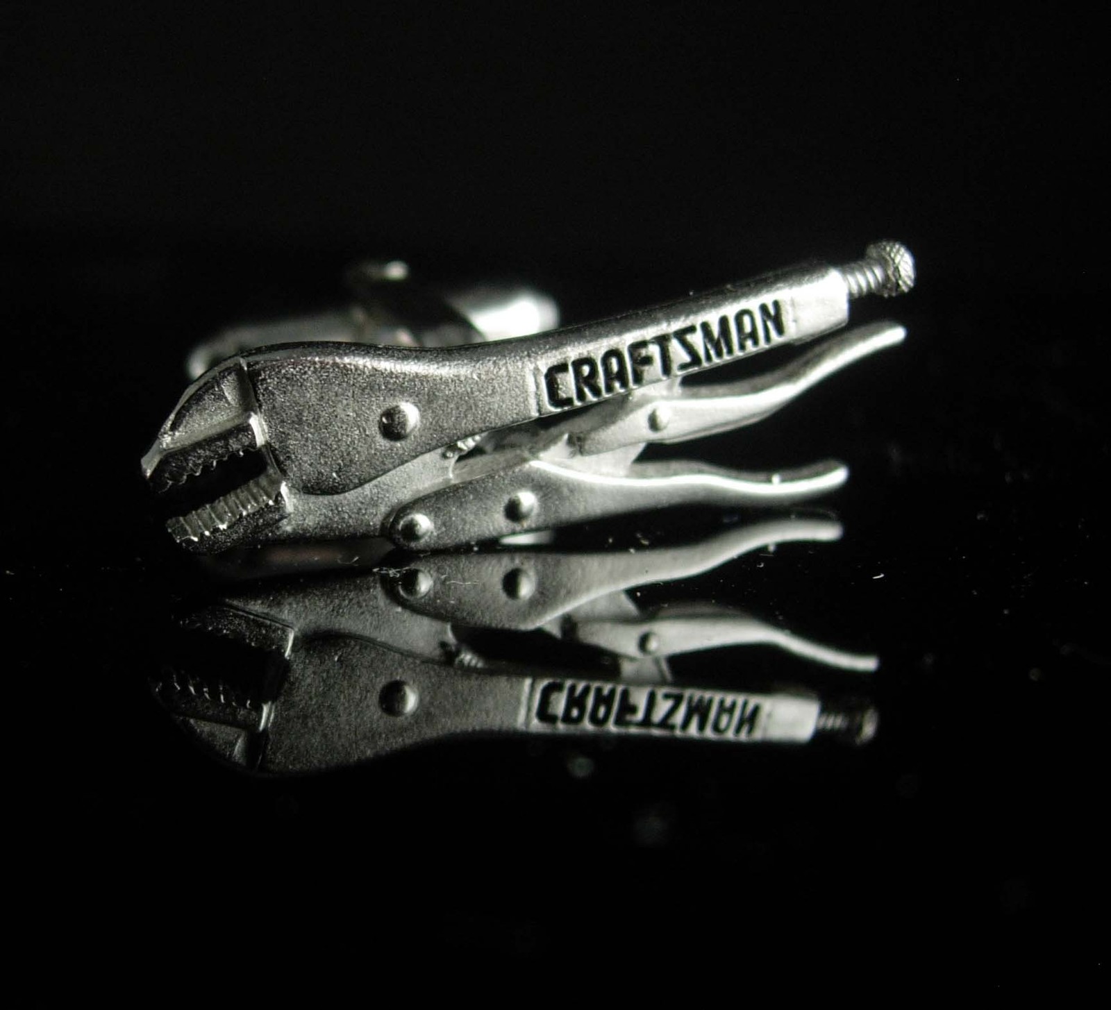 Primary image for Vise Grip cufflinks Tie clip Vintage Craftsman tool cufflinks mechanic plumber g