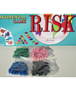 1959 Risk Board Game Replacement Wooden Army Pieces Armies, wood 1963 pa... - £7.82 GBP