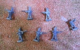 Lot: 6 British Napoleonic Inf. Firing; 15mm Military Miniatures, Vintage Wargame - £3.89 GBP