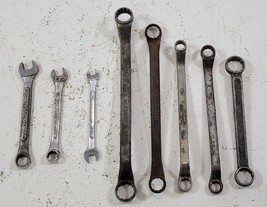 *PV5) Mixed Lot of 8 Vintage Lectrolite Open Closed Wrenches Tools - $9.89