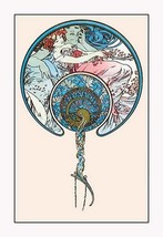 The Passing Wind Takes Youth Away by Alphonse Mucha - Art Print - £17.37 GBP+