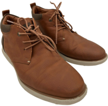 g.h. bass benton tumbled wx chukka tan/brown boots men&#39;s size 9.5 - $656.16 MXN