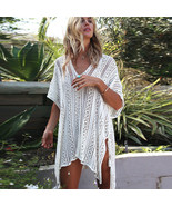Elegant knitted hollow swimsuit cover up - $39.99