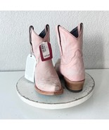 Lane LEXINGTON Womens Cowboy Bootie 7 Pink Western Cowgirl Short Ankle B... - $307.36 CAD