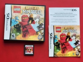 Nintendo DS Lego Battles: Ninjago Complete Case Manual Insert - £8.40 GBP