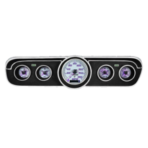 Intellitronix Purple LED Analog Replacement Gauge Cluster For 1964-1966 Mustang - £553.03 GBP