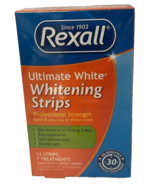 Rexall Ultimate White Whitening Strips Professional Strength 14 Strips E... - £7.05 GBP