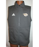 NASHVILLE PREDATORS Adidas Game Tech Full Zip VEST JACKET NHL Hockey Adu... - £19.48 GBP