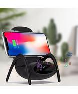 Portable Mini Chair Wireless Charger With Speaker - £28.71 GBP
