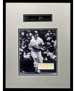 Thurman Munson Autograph Cut Museum Framed Ready to Display - $1,484.01