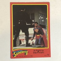 Superman II 2 Trading Card #72 Christopher Reeve  - $1.97