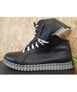 ANDIA FORA Perf Mid Top Sneaker Women's Shoes US 7 UK 5.5 EURO 39 CM 24 Black - $47.57