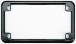 Chris Products License Plate Frame Frame Only Black/Chrome - $9.59