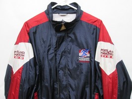 Vtg 2000 Portland Marathon Race Staff Nylon Jacket Mens L Rare Running  - $40.53
