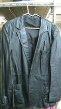 International Collection The American Male Genuine Leather Coat - £54.50 GBP