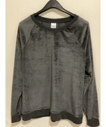 Stars Above Women&#39;s Soft Fleece Sweatshirt Large Gray New - $169.09 MXN
