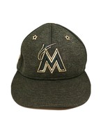 2017 New Era 59fifty MLB Miami Marlins Fitted Baseball Dark Gray Cap 6 3... - €27,79 EUR