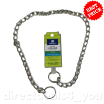 Top Paw Basic 22&#39;&#39; Chrom Chain Dog Collar For Training Large - £11.65 GBP