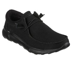 Men&#39;s SKECHERS Bulger Zenwick Casual Shoe, 210452 /BBK Multiple Sizes Black - £55.27 GBP