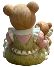 HOMCO Porcelain Teddy Bear Family Collectible Figurine Set #1444 Made in Taiwan image 4