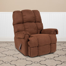 Chocolate Microfiber Recliner RS-100-1-01-GG - £273.33 GBP