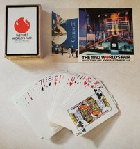 The 1982 Worlds Fair Knoxville Tennessee Deck of Souvenir Playing Cards Postcard - £19.30 GBP