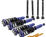 Coilovers Shocks Struts &amp; 4xRear Lower Camber Arm Kit For Honda Accord 2... - £234.72 GBP