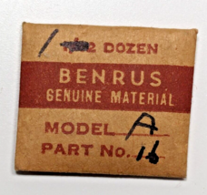 NOS NEW Genuine Pack of 12 - Benrus Watch Cal. A - Winding Stems Part# 16 - £30.92 GBP