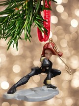 Disney Infinity Marvel BLACK WIDOW Action Figure Custom Holiday Ornament - $19.80