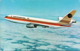 Continental DC-10 Postcard PC539 - £3.91 GBP