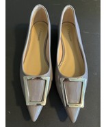C.Paravano Flat Shoes Women - Leather Flats - Pointed Toe - Light Purple... - $107.58 CAD