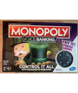 Monopoly Voice Banking Electronic Family Fun Board Game Hasbro Complete - £19.70 GBP