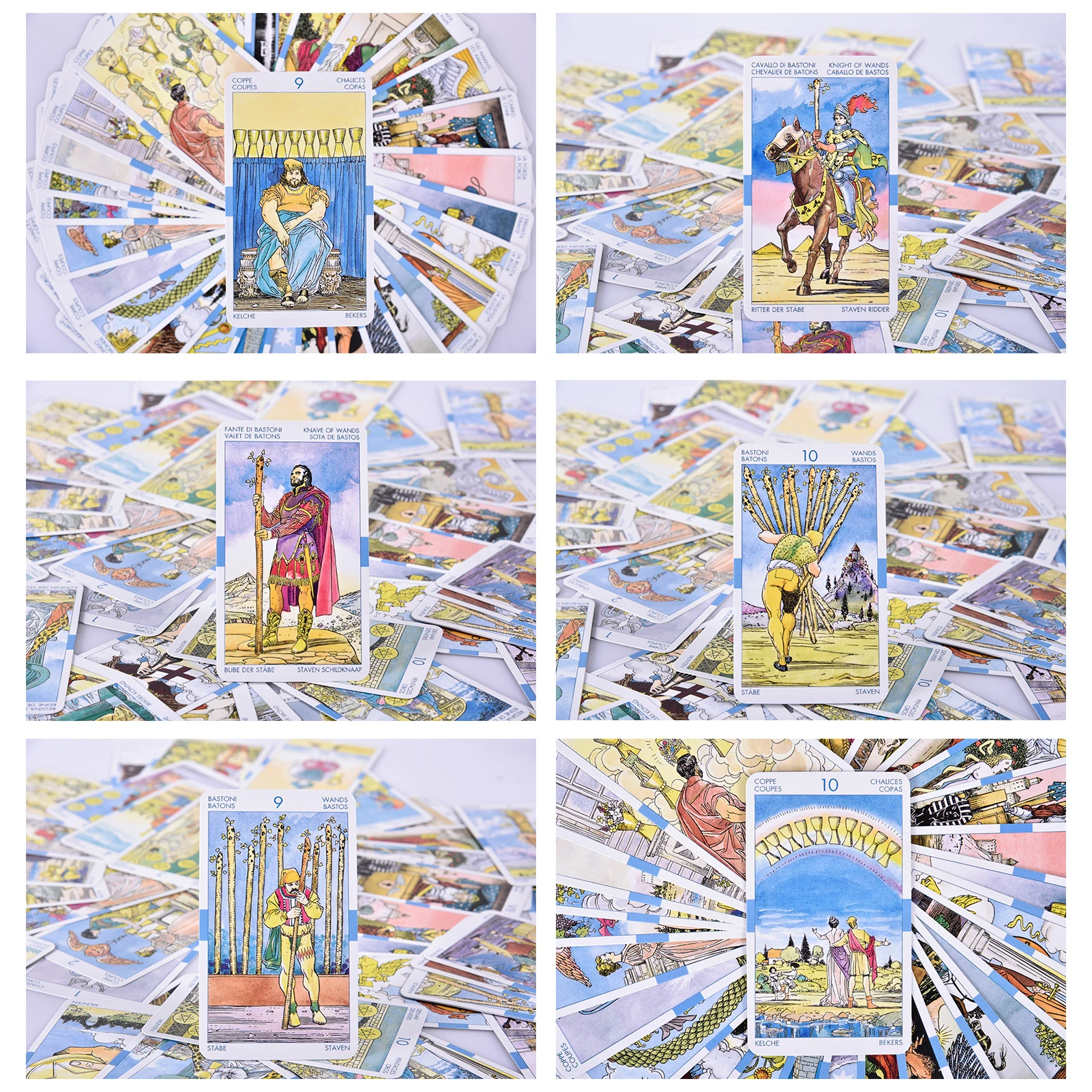 Play Universal Tarot Cards Universal Tarot Cards Deck English Witt Tarot Cards F - £23.64 GBP