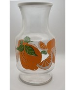 1987 Anchor Hocking 48 oz Glass Orange Juice Bottle Carafe Jug With Lid ... - £9.02 GBP