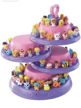 Squinkies Palace Surprize Cake Display Tower Squinkies Organizer Surprise New - $37.99