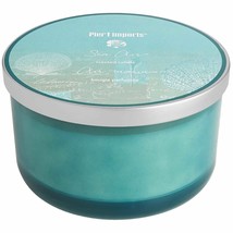 Pier 1 imports Sea Air™ Collection Fragrance Filled 3-Wick Scented Candle - £29.81 GBP