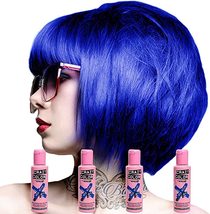 Crazy Color Semi Permanent Conditioning Hair Dye - Peacock Blue, 5.1 oz image 8