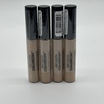 (Lot of 4) Revlon #015 Light Pale ColorStay Full Coverage Concealer 0.21... - $16.72