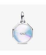 Sterling Silver ME Infinity Medallion with Multi-Color Enamel - 793367C01 - $20.85 CAD